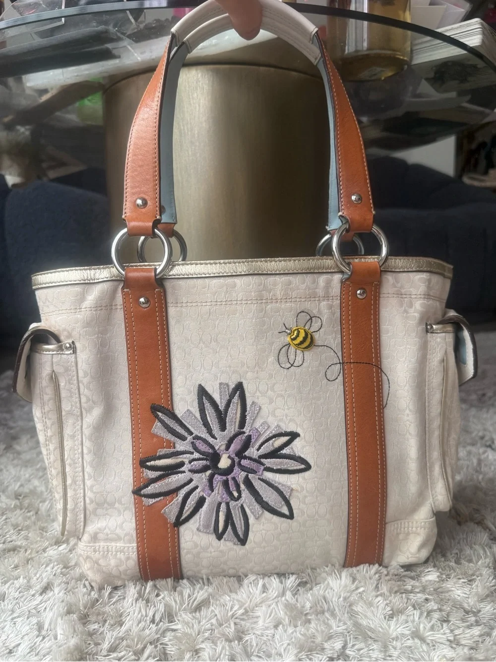 COACH VINTAGE 2006 BEE TOTE
